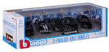 5er Pack 1/64 assortiert - Bburago - HOBBYSPECTER – RC Modelle, Tuning & Zubehör