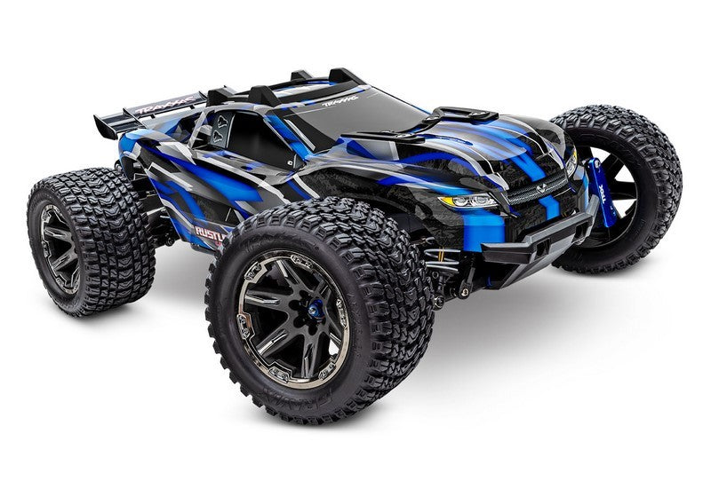 Traxxas Rustler 4x4 Ultimate Brushless VXL TSM - 1/10 RTR Stadium Truck Offroad Speed Truggy - 67097