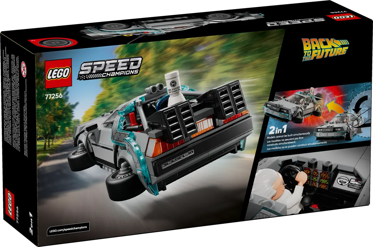 LEGO Speed Champions Time Machine – Zurück in die Zukunft - 77256