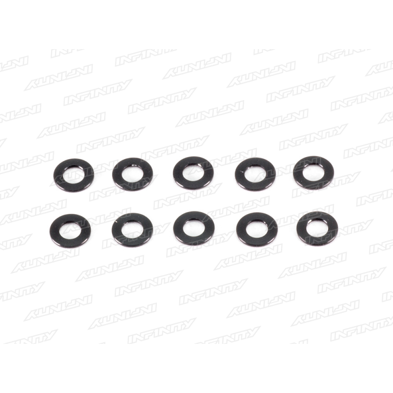 Infinity ALUMINUM WASHER 3X6X0.5MM (10) A006-05 - RCXX - rc racing for professionals