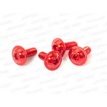 Infinity M3X8MM ALU FLANGE BUTTON HEAD SCREW (4) B01308F-AR - RCXX - rc racing for professionals