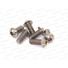 Infinity M4X10MM TITANIUM UFO HEAD SCREW (6) B01410U-T - RCXX - rc racing for professionals