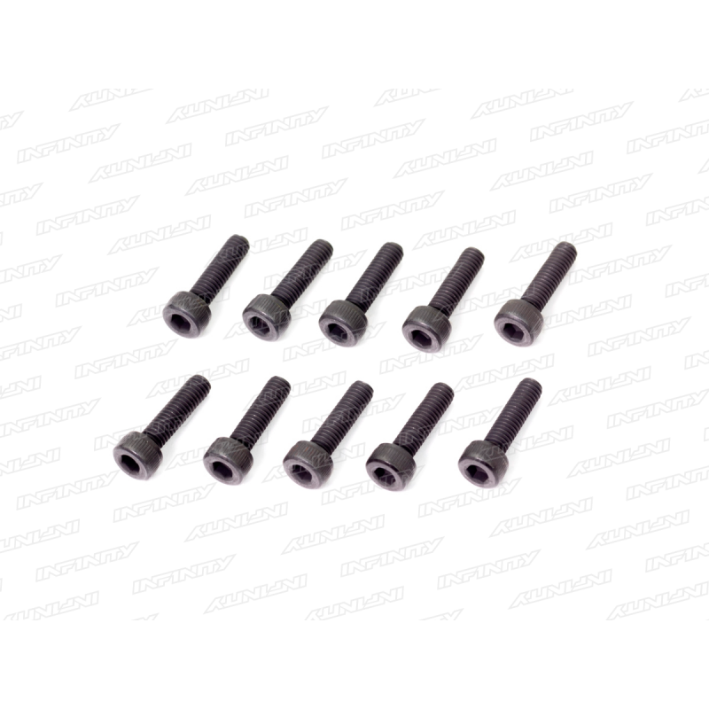 Infinity M2.6X10MM CAP HEAD SCREW (10) B032610 - RCXX - rc racing for professionals