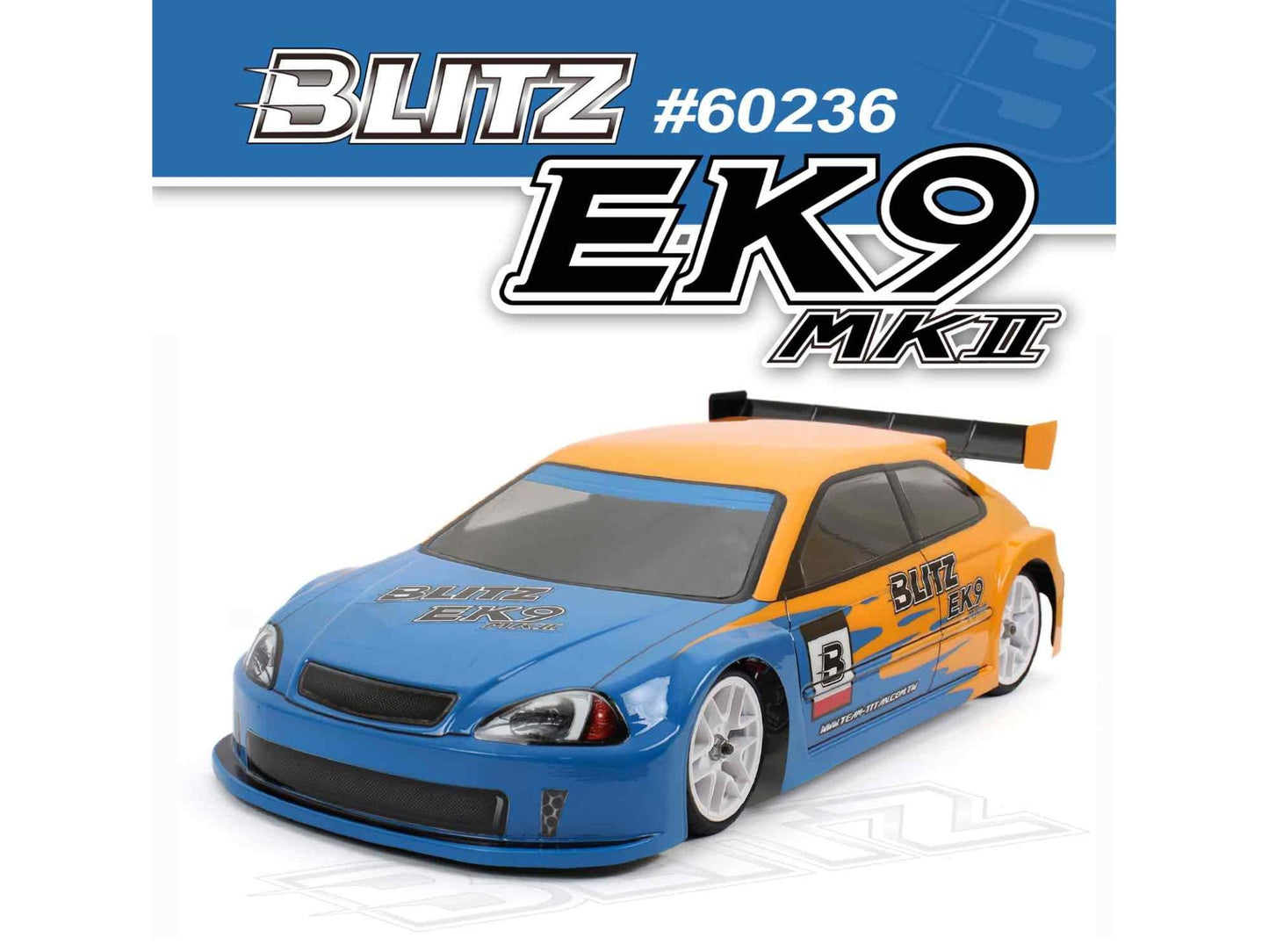 BLITZ EK9-MK2 1/10 FWD (0.7mm) Standard Bodyshell - BL6023607