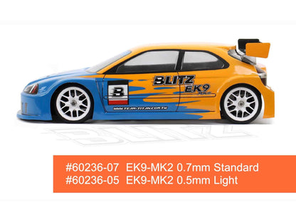 BLITZ EK9-MK2 1/10 FWD (0.7mm) Standard Bodyshell - BL6023607