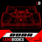 Lens Bodies - 1/8 ONROAD BODY BORA LIGHT WEIGHT - LB08BRA-L (1) - RCXX - rc racing for professionals