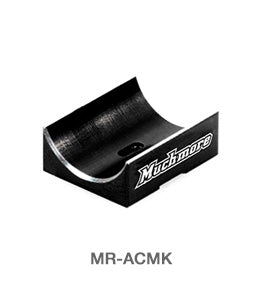 MUCHMORE Aluminum Capacitor Mount Black for FLETA EURO V2 (1) MR-ACMK - RCXX - rc racing for professionals