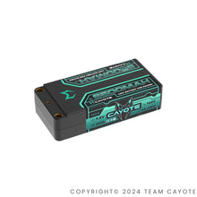 CAYOTE Racing 6500mAh 2S Shorty LiPo Akku 7,6V 145C 228g - 652S145