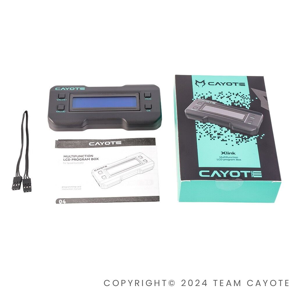 CAYOTE Racing X-Link Programmierbox für Cayote Fahrtenregler - X-LINK