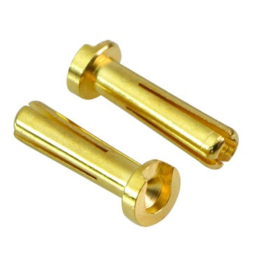 MUCHMORE Low Height Euro Connector (Large Long 4mm) Male (2) CE-LLM - RCXX - rc racing for professionals