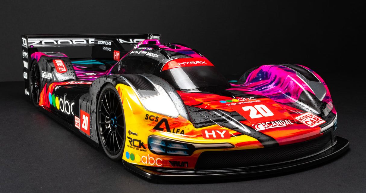 ZooRacing HYRAX 1/10 Hyper Car Body 0.7mm - ZR-0020