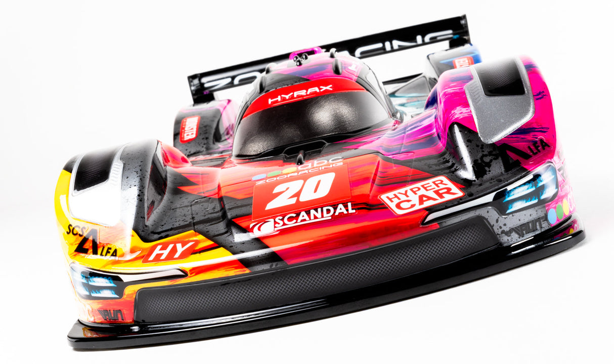 ZooRacing HYRAX 1/10 Hyper Car Body 0.7mm - ZR-0020