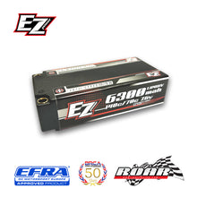 EZ POWER LIPO SHORTY 6300MAH "Long-Run" 7,6V 2S 140/70C HV GRAPHENE - 5MM - RCXX - rc racing for professionals