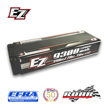 EZ POWER LIPO 9300MAH "Long-Run" 7,6V 2S 140/70C HV GRAPHENE - 5MM - RCXX - rc racing for professionals