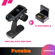 Futaba T10PX black Edition ohne Empfänger + 1x R404SBS-E