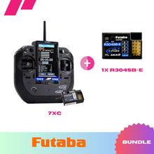 Futaba 7XC Sender + R334SBS Empfänger +1x R304SB-E Empfänger (Bundle)