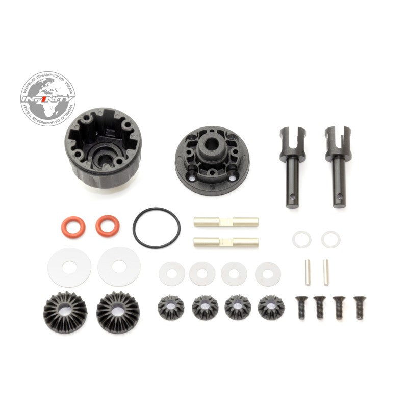 Infinity FRONT DIFF SET (1) G020BK - RCXX - rc racing for professionals