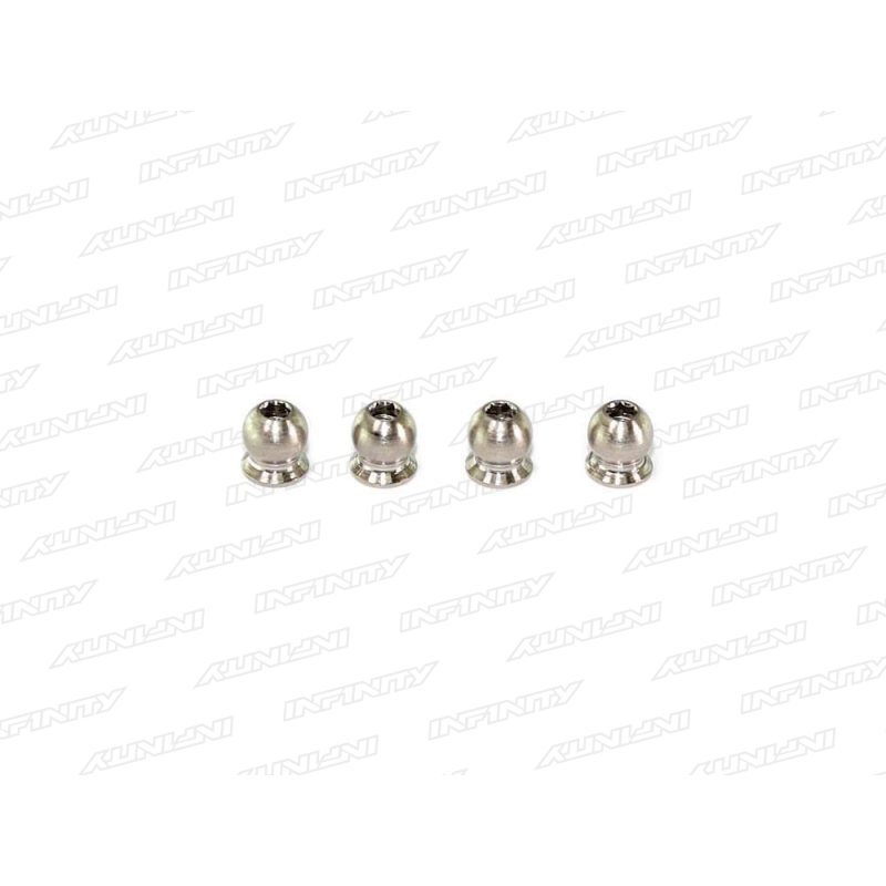 Infinity BALL NUT 4.9MM SHORT (4) G084-02 - RCXX - rc racing for professionals