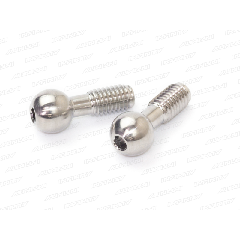 Infinity TITANIUM BALL SCREW SET - 8MM REAR (2) G146 - RCXX - rc racing for professionals