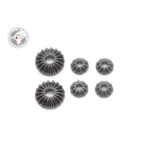 Infinity COMPOSITE DIFF GEAR SET (6) G163 - RCXX - rc racing for professionals