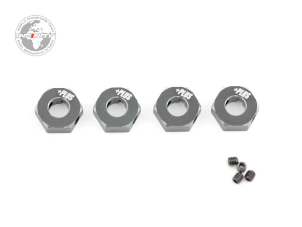 INFINITY ALUMINUM WHEEL HEX HUB Type-B (4) - RCXX - rc racing for professionals