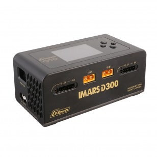 GensAce Ladegeraet iMars D300Dual Channel 300W (EU) Schwarz
