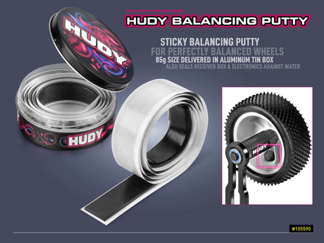 Hudy Tire Balancing Putty - H105590 - RCXX - rc racing for professionals