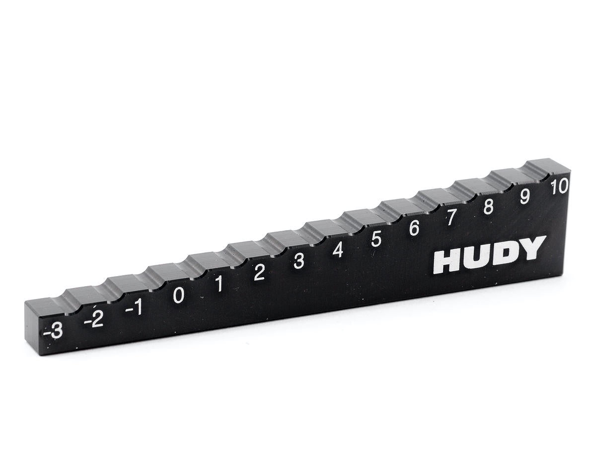 Hudy Chassis Droop Gauge -3mm to 10mm for 1/10 (10mm) - H107712 - RCXX - rc racing for professionals