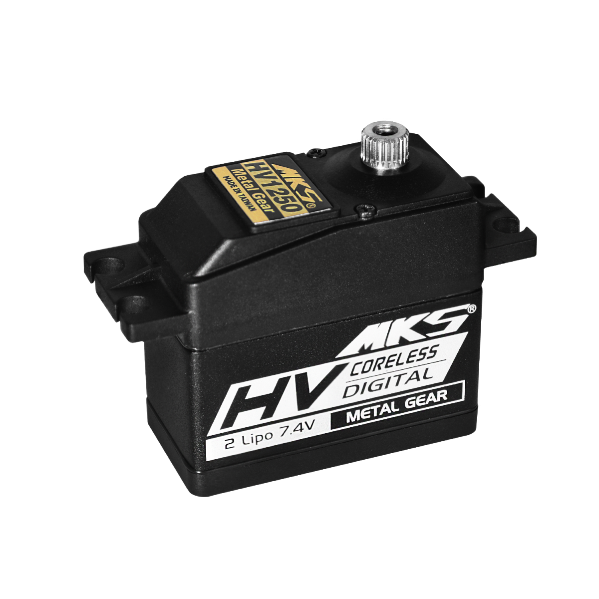 MKS Servo HV1250 (0.054s/11kg/8.2V) Coreless - RCXX - rc racing for professionals