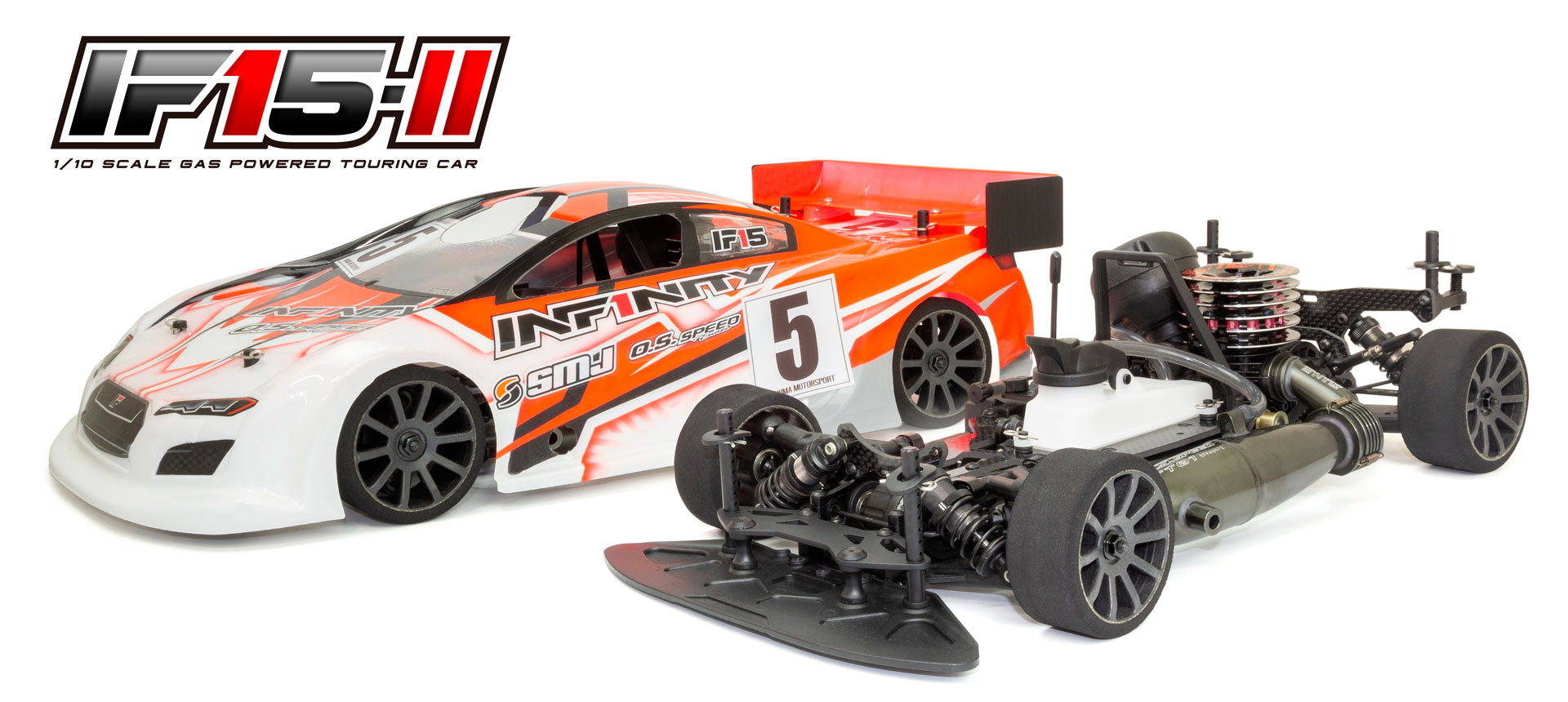 Xtreme HAMMER INFINITY IF15 PRECUT 1/10 Scale Nitro Competition Body Shell - Ultra Light 0.7mm - MTB0409-07CI - RCXX - rc racing for professionals