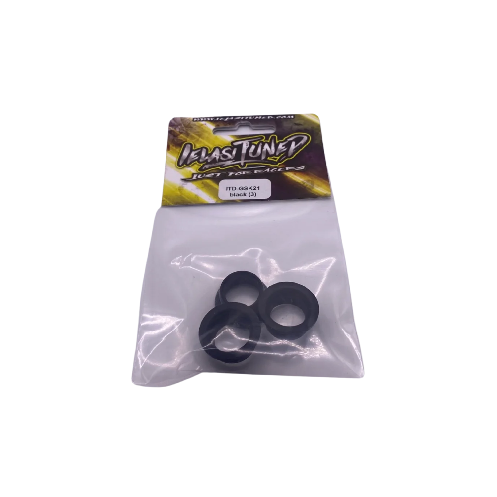 Ielasi GASKET RUBBER 3.5cc BLACK (5) - ITD-GSK21 - RCXX - rc racing for professionals