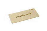 Koswork Batteriegewicht Shorty 94x46x0.6mm - 22g - KOS04221