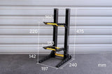 RC Car Display Rack (fuer 2 Modelle) 200x240x475mm