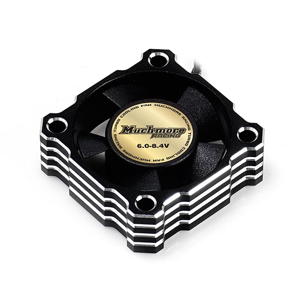 MUCHMORE Aluminum Turbo Cooling Fan 30x30x10mm for Motor & ESC (1) MR-ALTU30FAN - RCXX - rc racing for professionals