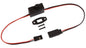 MUCHMORE Reciever Switch Harness (JR/Futaba/Airtronics/KO) (1) MR-RSA - RCXX - rc racing for professionals