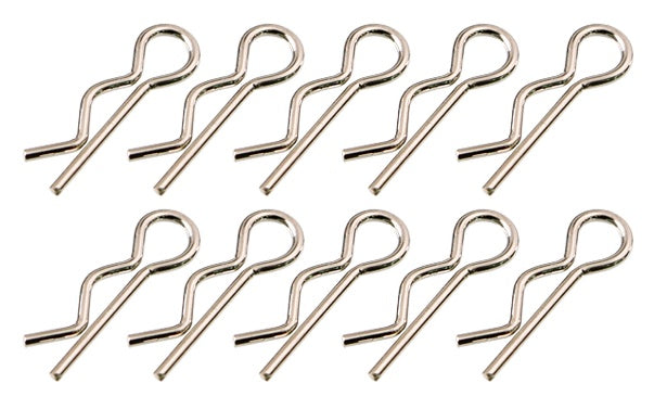 MUCHMORE Stainless Pro Body Clips (10) MR-SSB - RCXX - rc racing for professionals