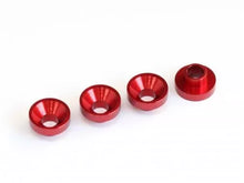 MR33 Aluminium Servo Unterlegscheiben 3.0x7.5mm - ROT (4) - RCXX - rc racing for professionals