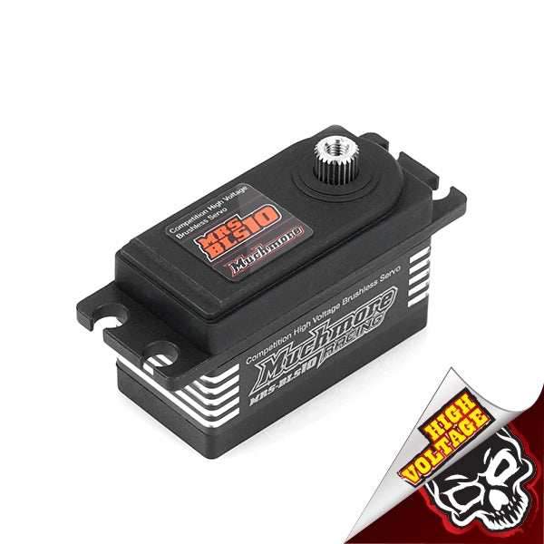 MUCHMORE Muchmore BLS10 HV Brushless Servo [6.0V]: 0.065 sec 10.5kg-cm[7.4V]: 0.055 sec 13.5kg-cm (1) MRS-BLS10 - RCXX - rc racing for professionals