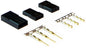 MUCHMORE JR Gold Servo Connector Set (1) MSC-SPJ - RCXX - rc racing for professionals