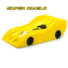 Xtreme R18 SUPER DIABLO 1/8 Scale Onroad Nitro Competition Body Shell - Light 1.0mm - MTB0414-10 - RCXX - rc racing for professionals