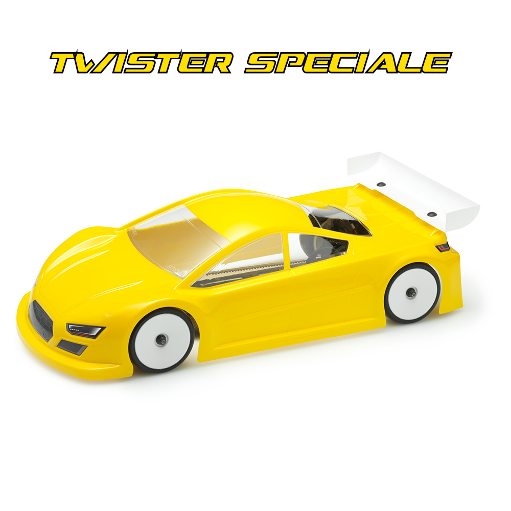 Xtreme TWISTER SPECIALE 1/10 Electric Scale Competition Body Shell - Light 0.5mm - MTB0415-L - RCXX - rc racing for professionals