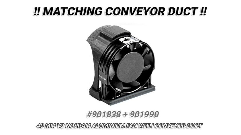 Nosram Aluminium High Speed Lüfter V2 40mm - 901838 - RCXX - RC Racing Shop | RC Models | Tuning & Spare Parts for Professionals