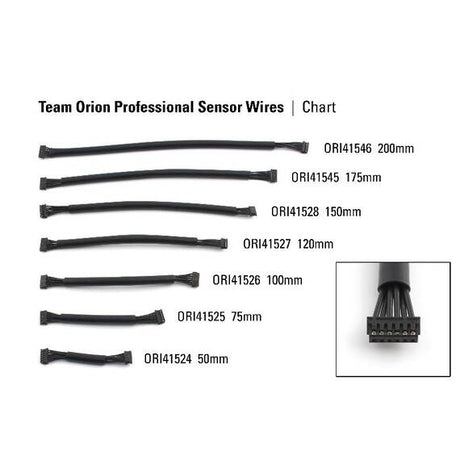 Team Orion PRO Sensorkabel Brushless 50-200mm - RCXX - RC Racing Shop | RC Models | Tuning & Spare Parts for Professionals
