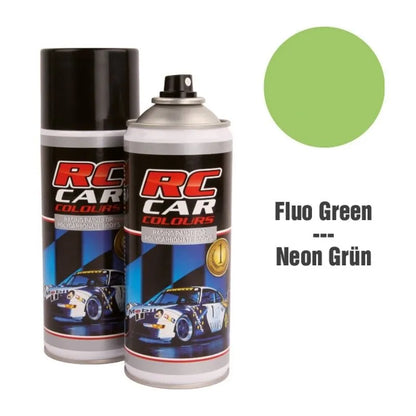 RC Car Colours FLUO GREEN 008 Lexan Colour Spray 150ml -  PRC01008 - RCXX - rc racing for professionals