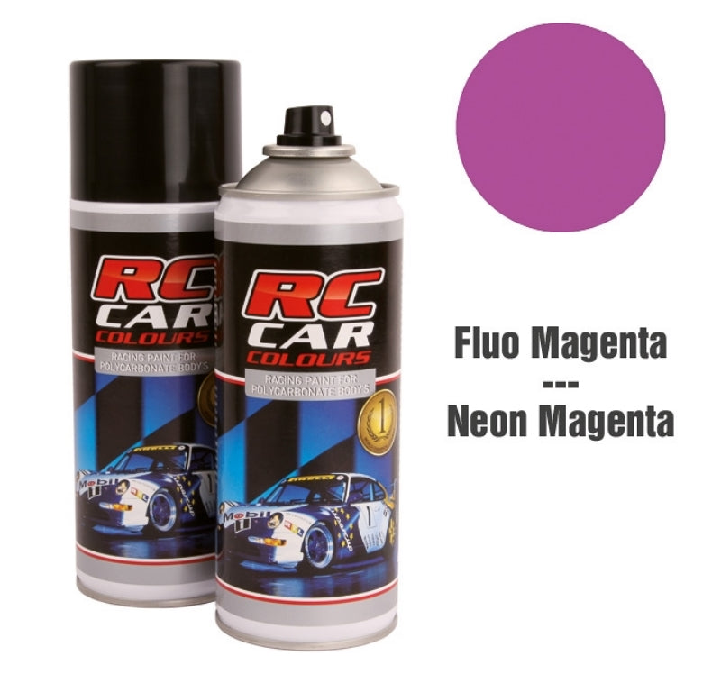 RC Car Colours FLUO MAGENTA 012 Lexan Colour Spray 150ml -  PRC01012 - RCXX - rc racing for professionals