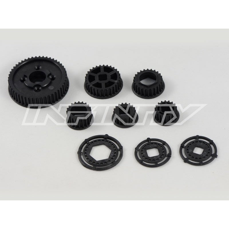 Infinity PULLEY SET (1) R0012 - RCXX - rc racing for professionals