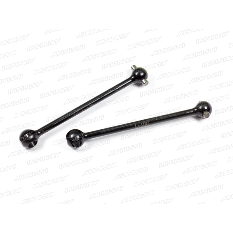 Infinity FRONT UNIVERSAL SWING SHAFT 90° - 60MM (2) R0075-60R - RCXX - rc racing for professionals