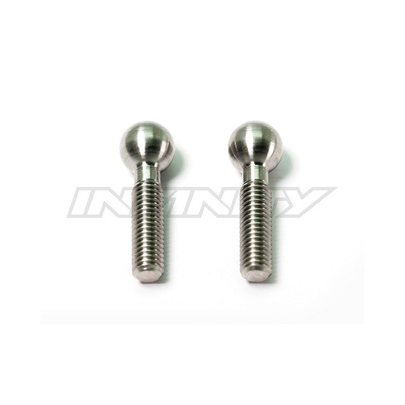 Infinity BALL SCREW 8.5MM LONG - TITANIUM (2) R0199L - RCXX - rc racing for professionals