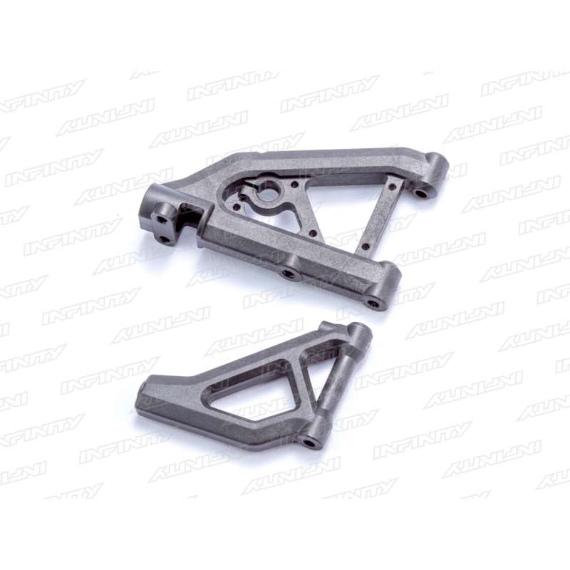 Infinity FRONT SUSPENSION ARM SET (1) R0301 - RCXX - rc racing for professionals