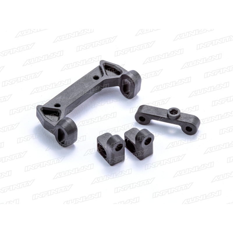 Infinity FRONT SUSPENSION HOLDER SET (1) R0302 - RCXX - rc racing for professionals